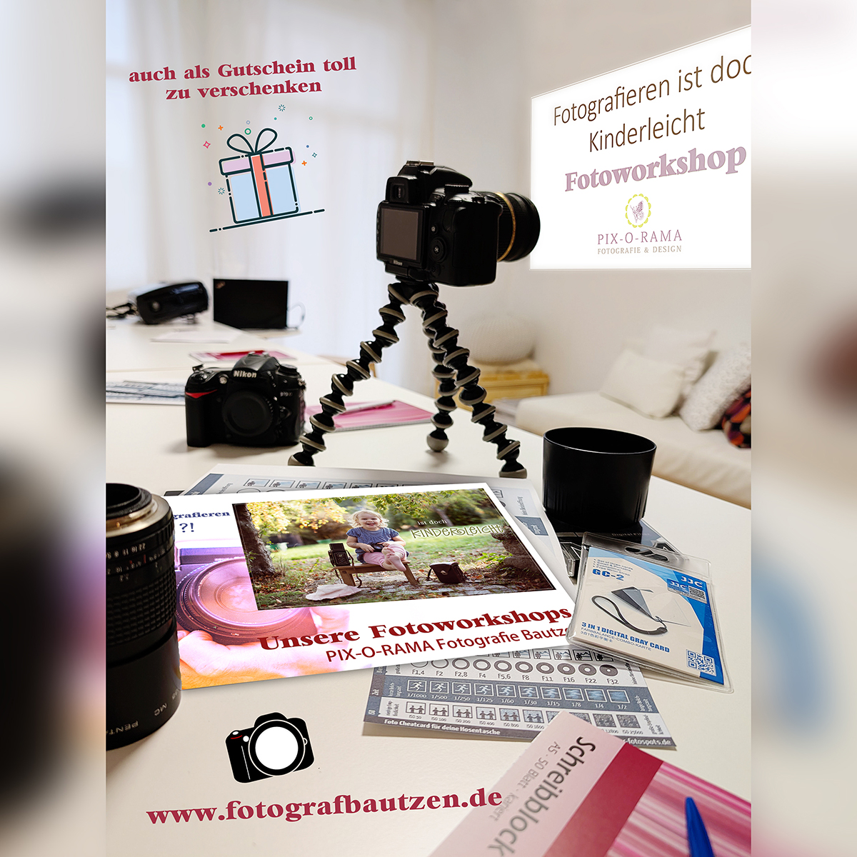 Endlich scharfe Fotos – Dein Fotoworkshop für Einsteiger!